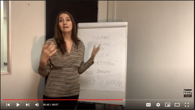 Overcome the slavery of false beliefs